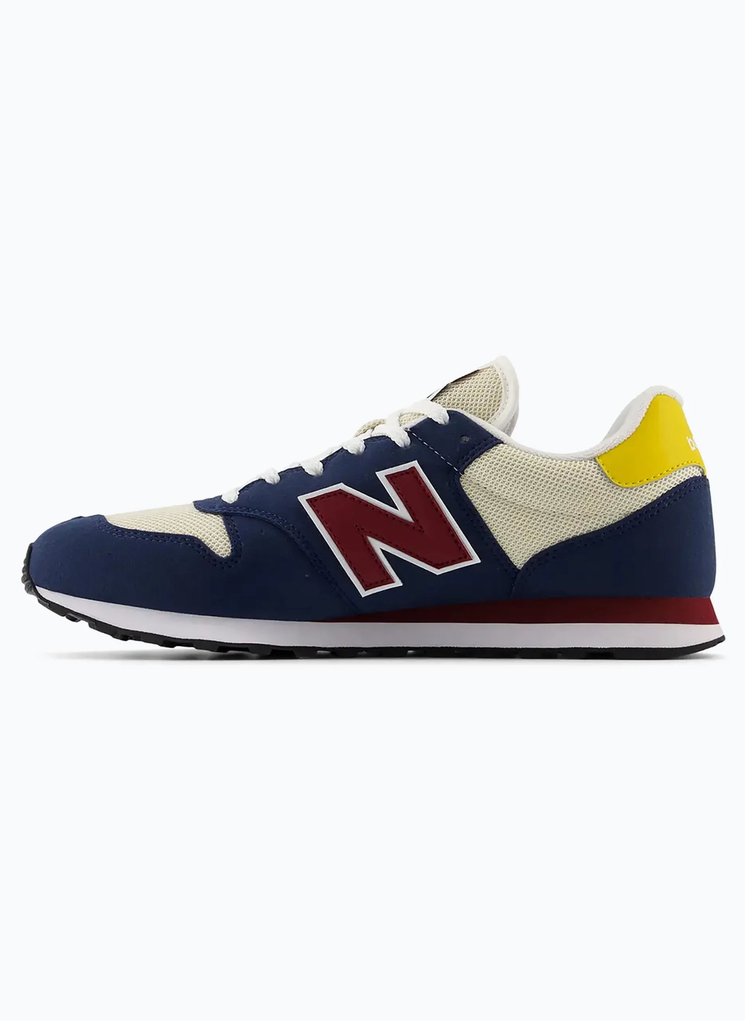 New Balance 500 мужские | Цвет - синий, желтый, красный | Артикул GM500RTB