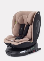 Детское автокресло Rant Helix isofix для роста 40-150 см | Бежевое | Группа 0-1-2-3 (до 36 кг) | С поворотной базой