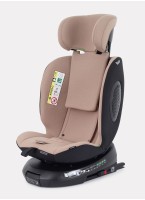 Детское автокресло Rant Helix isofix для роста 40-150 см | Бежевое | Группа 0-1-2-3 (до 36 кг) | С поворотной базой