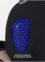 Детское автокресло Rant Helix isofix для роста 40-150 см | Бежевое | Группа 0-1-2-3 (до 36 кг) | С поворотной базой