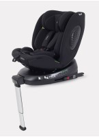 Детское автокресло Rant Helix Isofix для роста 40-150 см | Черное | Группа 0-1-2-3 (до 36 кг) | С поворотной базой