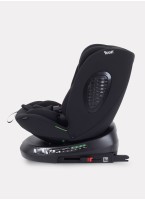 Детское автокресло Rant Helix Isofix для роста 40-150 см | Черное | Группа 0-1-2-3 (до 36 кг) | С поворотной базой