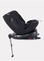 Детское автокресло Rant Helix Isofix для роста 40-150 см | Черное | Группа 0-1-2-3 (до 36 кг) | С поворотной базой