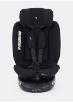 Детское автокресло Rant Helix Isofix для роста 40-150 см | Черное | Группа 0-1-2-3 (до 36 кг) | С поворотной базой