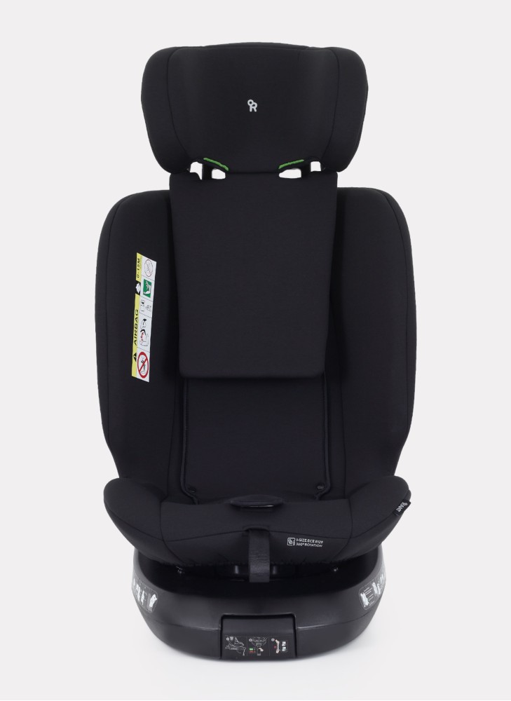 Детское автокресло Rant Helix Isofix для роста 40-150 см | Черное | Группа 0-1-2-3 (до 36 кг) | С поворотной базой