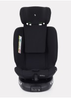 Детское автокресло Rant Helix Isofix для роста 40-150 см | Черное | Группа 0-1-2-3 (до 36 кг) | С поворотной базой