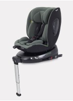 Детское автокресло Rant Helix Isofix для роста 40-150 см | Зеленое | Группа 0-1-2-3 (до 36 кг) | С поворотной базой