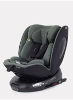 Детское автокресло Rant Helix Isofix для роста 40-150 см | Зеленое | Группа 0-1-2-3 (до 36 кг) | С поворотной базой