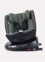 Детское автокресло Rant Helix Isofix для роста 40-150 см | Зеленое | Группа 0-1-2-3 (до 36 кг) | С поворотной базой