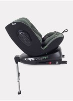 Детское автокресло Rant Helix Isofix для роста 40-150 см | Зеленое | Группа 0-1-2-3 (до 36 кг) | С поворотной базой