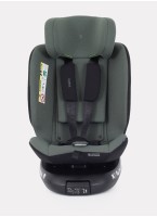 Детское автокресло Rant Helix Isofix для роста 40-150 см | Зеленое | Группа 0-1-2-3 (до 36 кг) | С поворотной базой