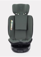 Детское автокресло Rant Helix Isofix для роста 40-150 см | Зеленое | Группа 0-1-2-3 (до 36 кг) | С поворотной базой