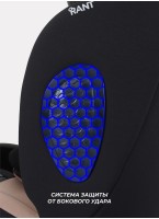 Детское автокресло Rant Helix Isofix для роста 40-150 см | Зеленое | Группа 0-1-2-3 (до 36 кг) | С поворотной базой
