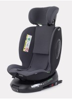 Детское автокресло Rant Helix Isofix для роста 40-150 см | Серая | Группа 0-1-2-3 (до 36 кг) | С поворотной базой
