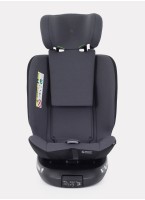 Детское автокресло Rant Helix Isofix для роста 40-150 см | Серая | Группа 0-1-2-3 (до 36 кг) | С поворотной базой
