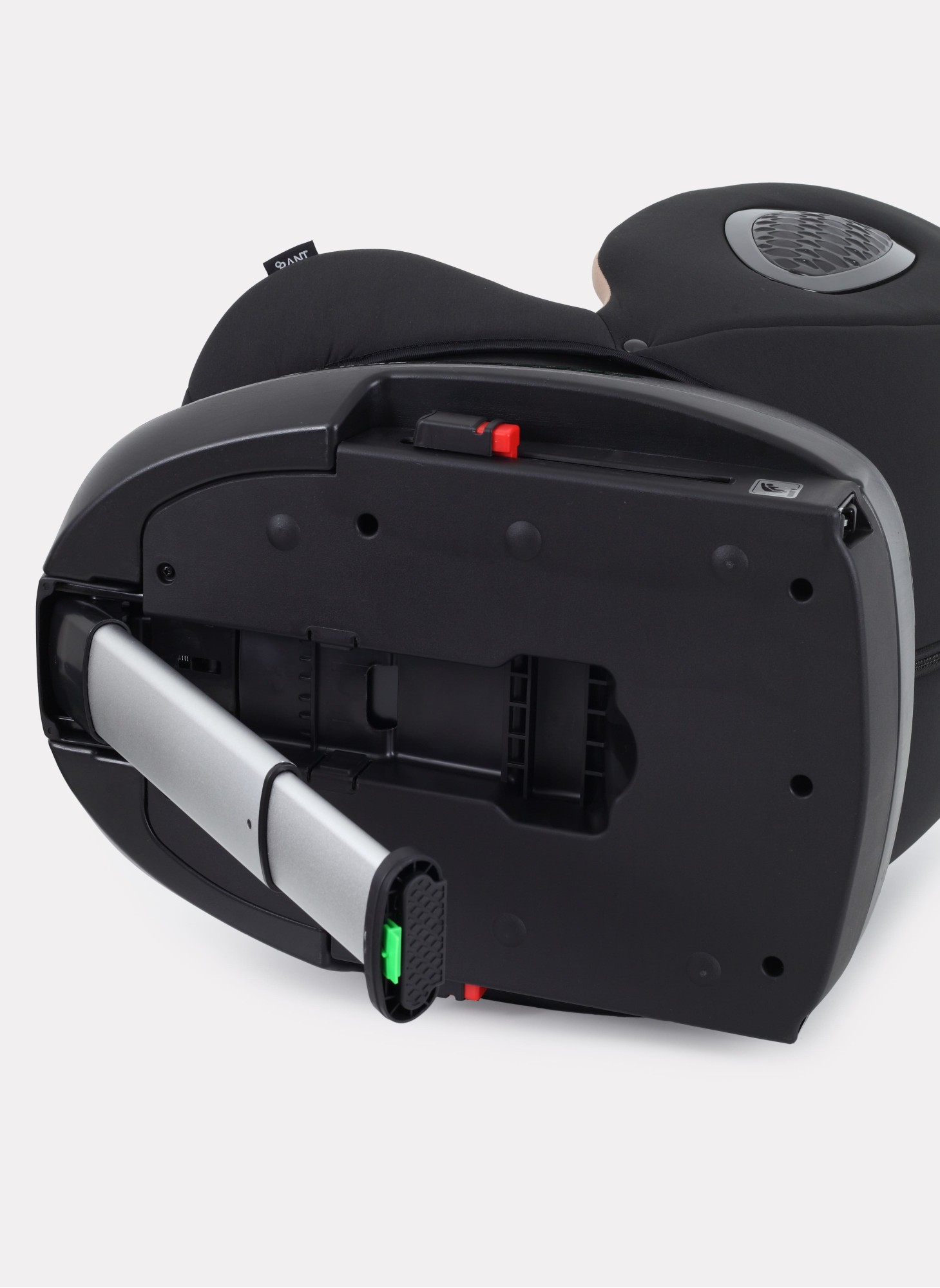 Детское автокресло Rant Helix Isofix для роста 40-150 см | Серая | Группа 0-1-2-3 (до 36 кг) | С поворотной базой