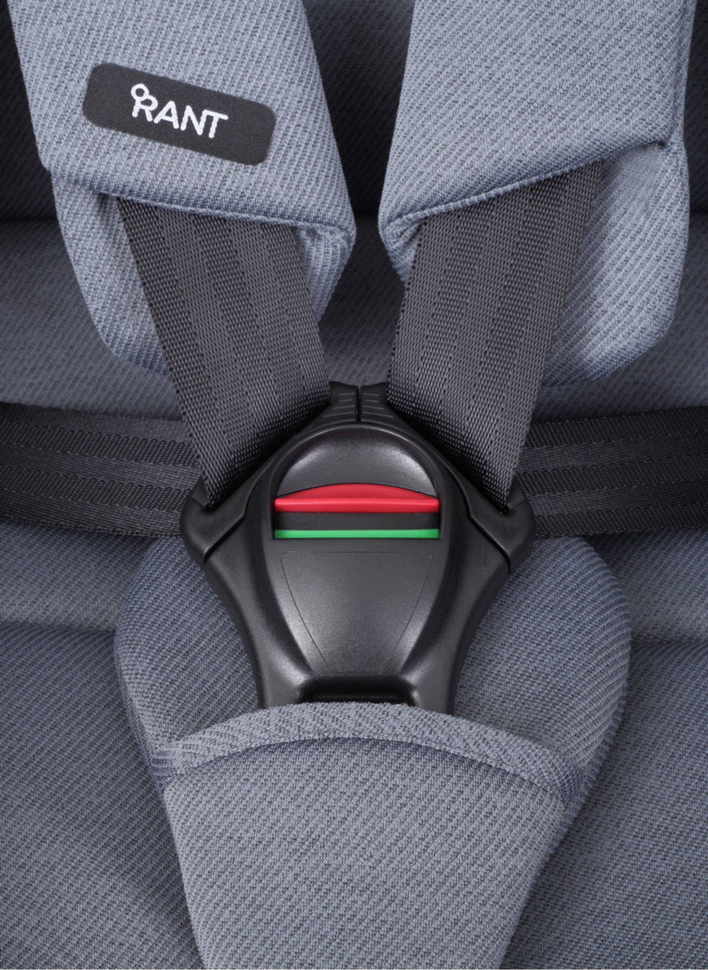 Детское автокресло Rant Nitro Isofix| Рост детей 40-145 см | Черное/Серое | Группа 0-1-2-3 (0 - 36 кг) | С поворотной базой на 360