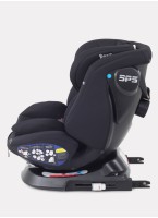 Детское автокресло Rant Nitro Isofix| Рост детей 40-145 см | Черное | Группа 0-1-2-3 (0 - 36 кг) | С поворотной базой на 360