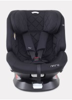 Детское автокресло Rant Nitro Isofix| Рост детей 40-145 см | Черное | Группа 0-1-2-3 (0 - 36 кг) | С поворотной базой на 360