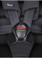 Детское автокресло Rant Nitro Isofix| Рост детей 40-145 см | Черное | Группа 0-1-2-3 (0 - 36 кг) | С поворотной базой на 360