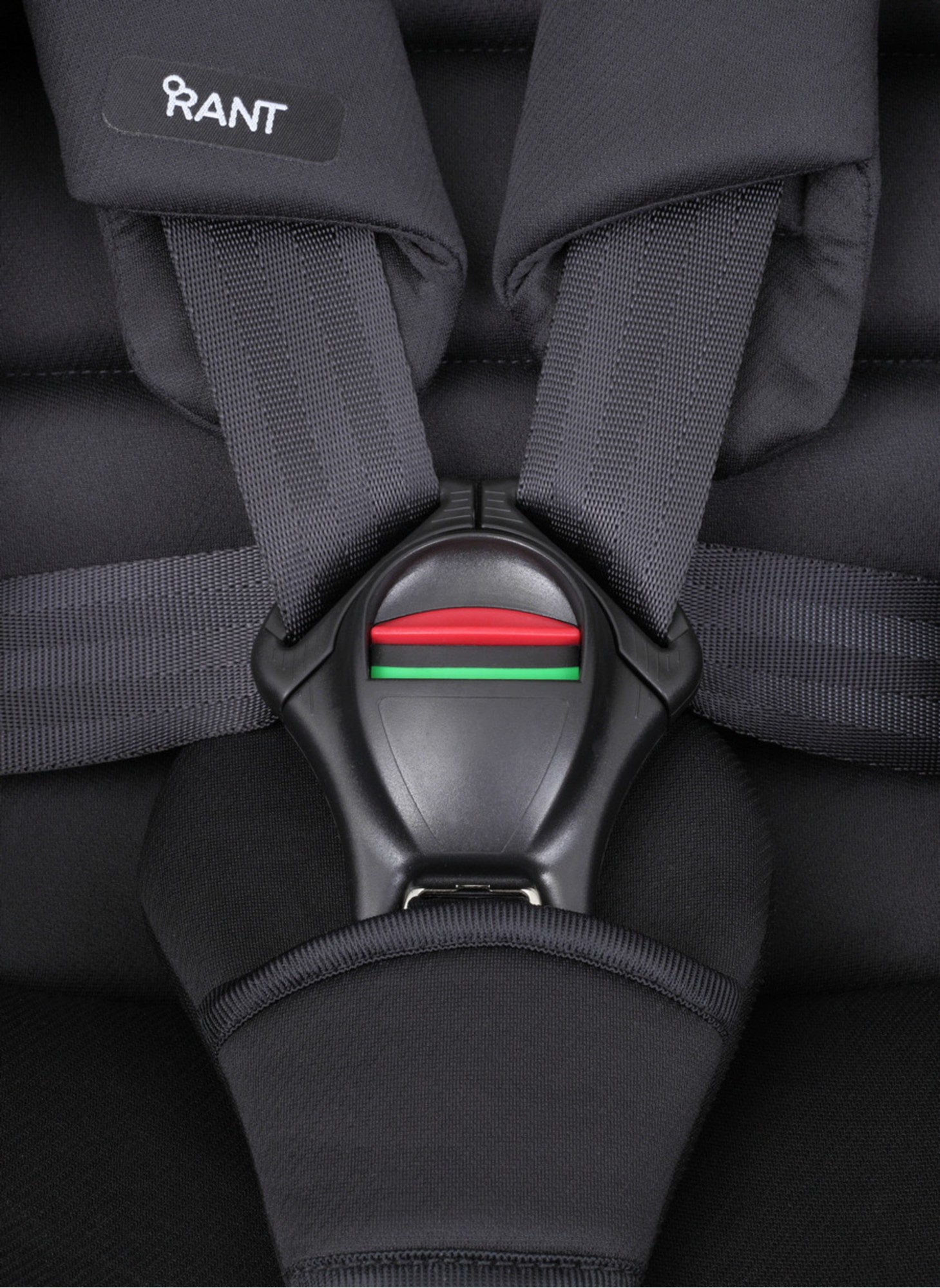 Детское автокресло Rant Nitro Isofix| Рост детей 40-145 см | Черное | Группа 0-1-2-3 (0 - 36 кг) | С поворотной базой на 360