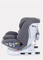 Детское автокресло Rant Nitro Isofix| Рост детей 40-145 см | Серое | Группа 0-1-2-3 (0 - 36 кг) | С поворотной базой на 360