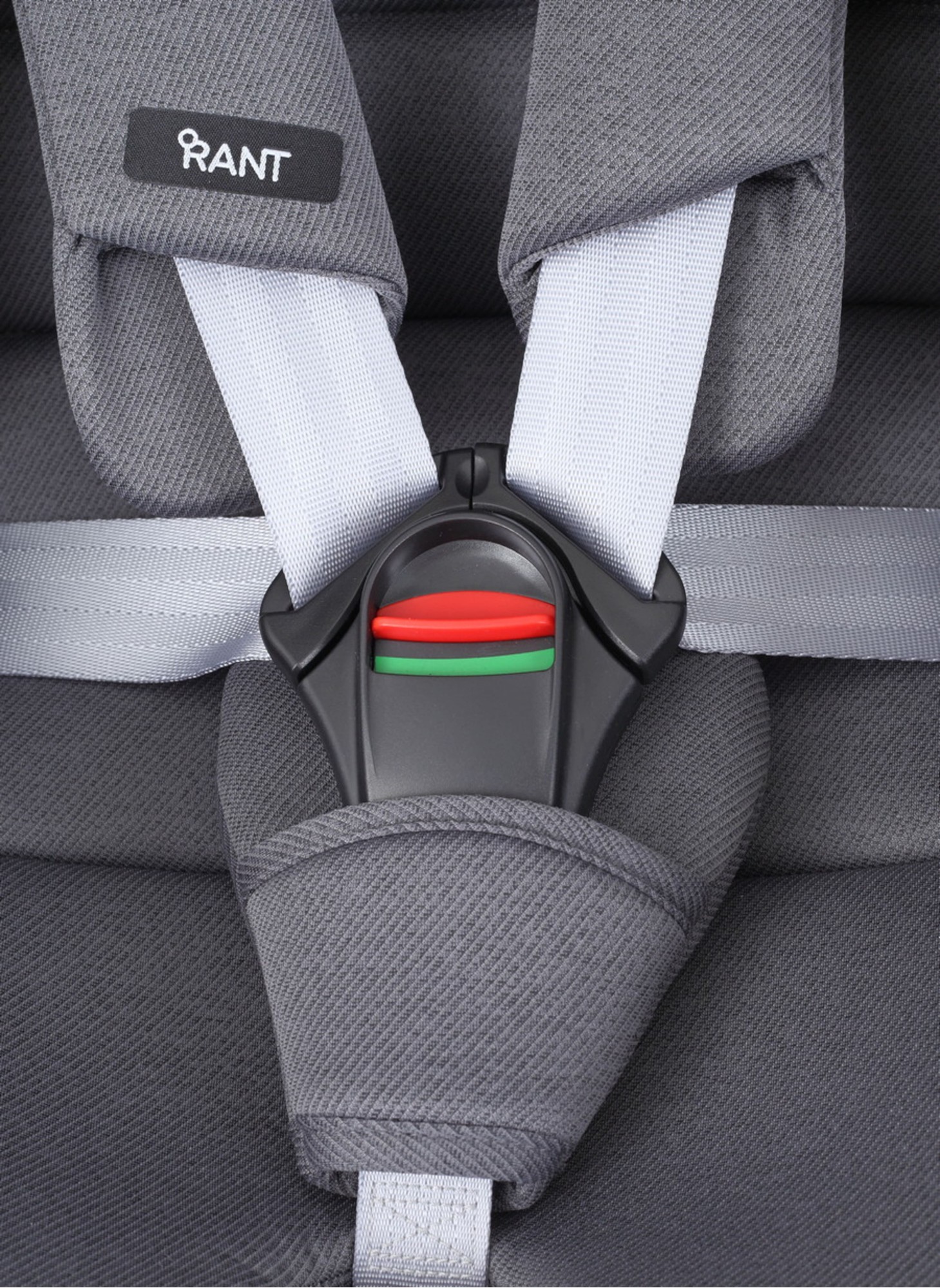 Детское автокресло Rant Nitro Isofix| Рост детей 40-145 см | Серое | Группа 0-1-2-3 (0 - 36 кг) | С поворотной базой на 360