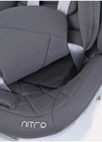 Детское автокресло Rant Nitro Isofix| Рост детей 40-145 см | Серое | Группа 0-1-2-3 (0 - 36 кг) | С поворотной базой на 360