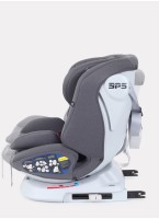 Детское автокресло Rant Nitro Isofix| Рост детей 40-145 см | Серое | Группа 0-1-2-3 (0 - 36 кг) | С поворотной базой на 360