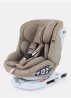Детское автокресло Rant Nitro Isofix| Рост детей 40-145 см | Бежевое | Группа 0-1-2-3 (0 - 36 кг) | С поворотной базой на 360