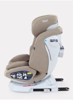 Детское автокресло Rant Nitro Isofix| Рост детей 40-145 см | Бежевое | Группа 0-1-2-3 (0 - 36 кг) | С поворотной базой на 360