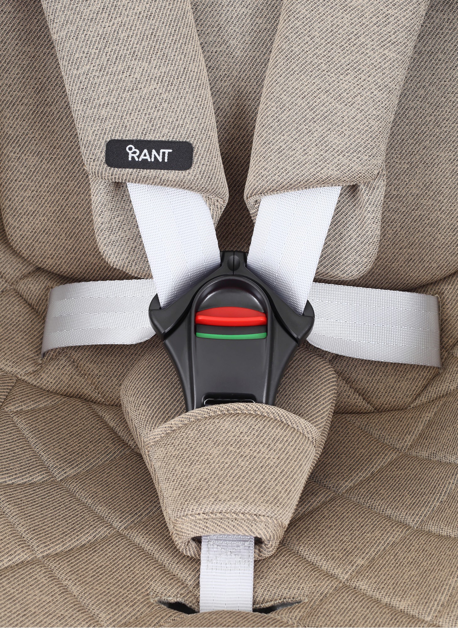 Детское автокресло Rant Nitro Isofix| Рост детей 40-145 см | Бежевое | Группа 0-1-2-3 (0 - 36 кг) | С поворотной базой на 360