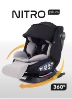 Детское автокресло Rant Nitro Plus  Isofix| Рост детей 40-150 см | Бежевое| Группа 0-1-2-3 (0 - 36 кг) | С поворотной базой на 360