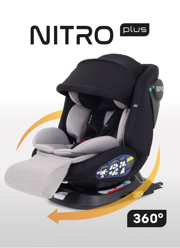 Автокресло RANT Plus isofix 0/1/2/3 (0-36 кг) Beige