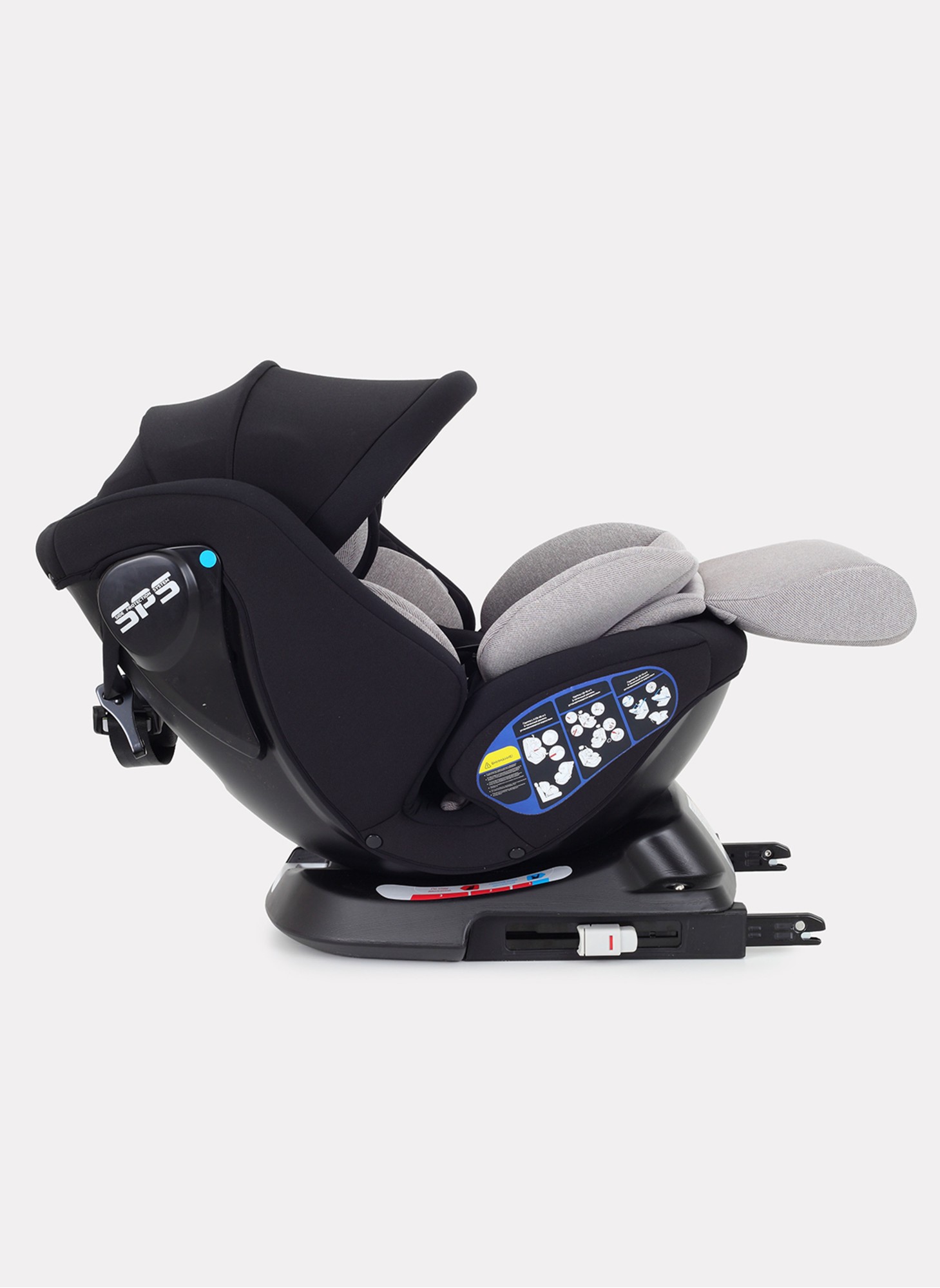 Детское автокресло Rant Nitro Plus  Isofix| Рост детей 40-150 см | Бежевое| Группа 0-1-2-3 (0 - 36 кг) | С поворотной базой на 360