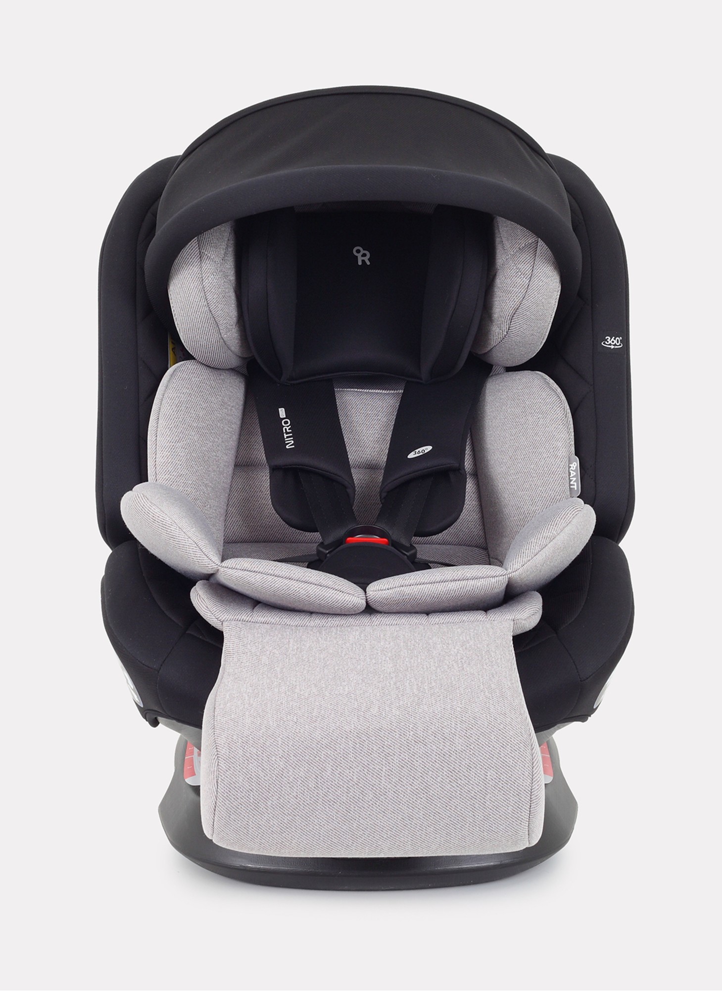 Детское автокресло Rant Nitro Plus  Isofix| Рост детей 40-150 см | Бежевое| Группа 0-1-2-3 (0 - 36 кг) | С поворотной базой на 360