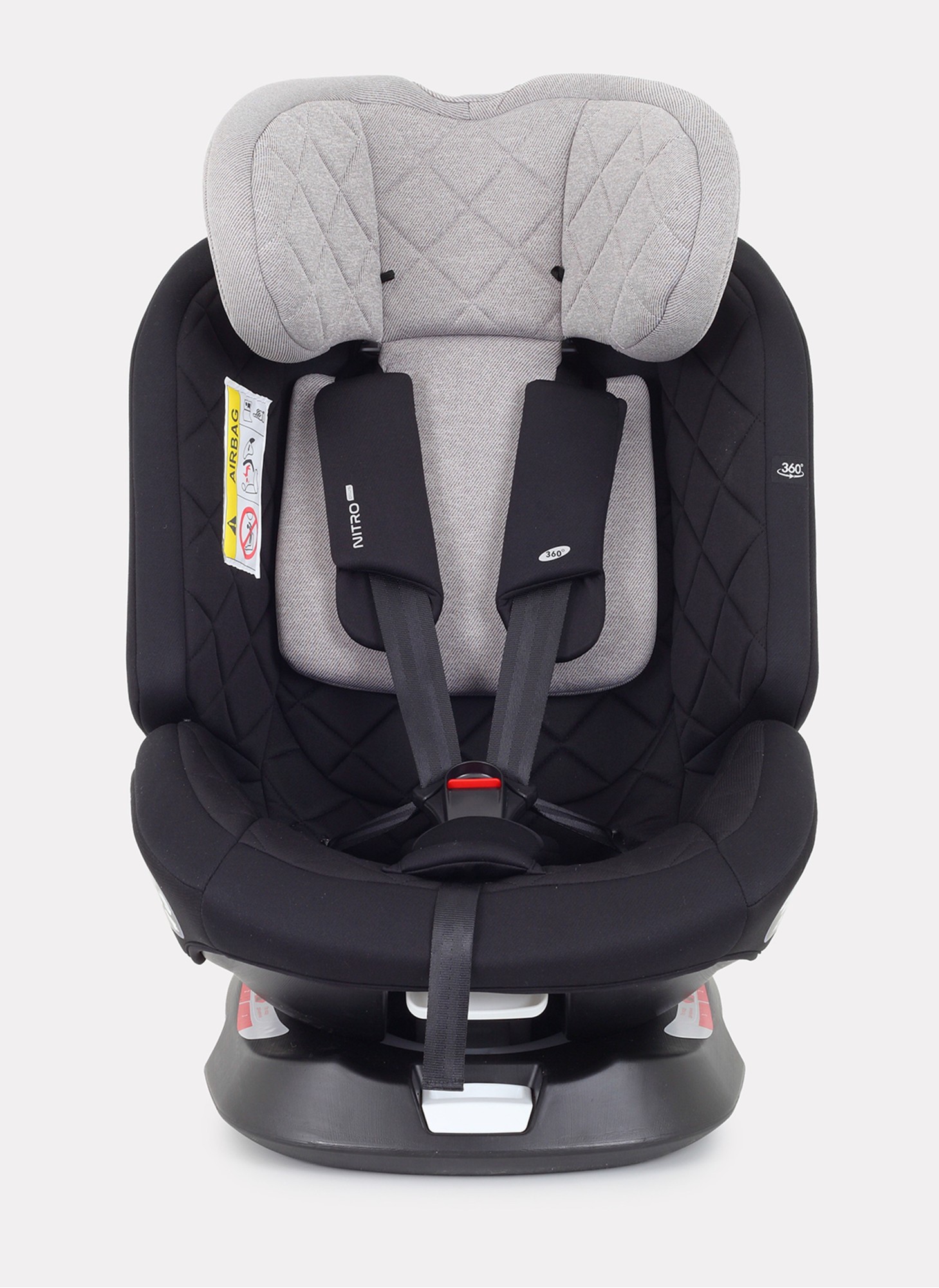 Детское автокресло Rant Nitro Plus  Isofix| Рост детей 40-150 см | Бежевое| Группа 0-1-2-3 (0 - 36 кг) | С поворотной базой на 360