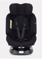 Детское автокресло Rant Nitro Plus  Isofix| Рост детей 40-150 см | Черное | Группа 0-1-2-3 (0 - 36 кг) | С поворотной базой на 360