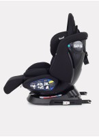 Детское автокресло Rant Nitro Plus  Isofix| Рост детей 40-150 см | Черное | Группа 0-1-2-3 (0 - 36 кг) | С поворотной базой на 360