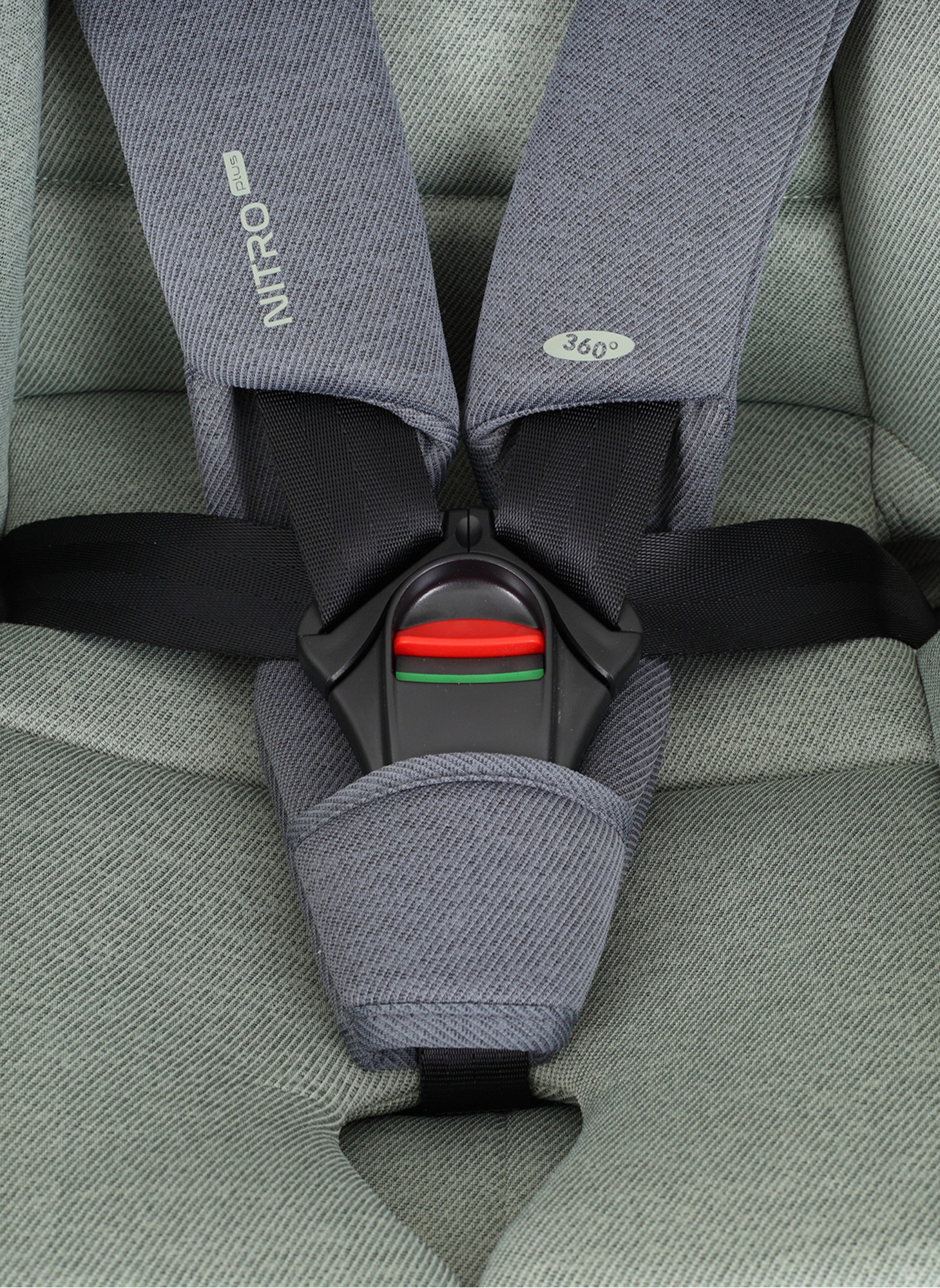 Детское автокресло Rant Nitro Plus  Isofix| Рост детей 40-150 см | Зеленое | Группа 0-1-2-3 (0 - 36 кг) | С поворотной базой на 360