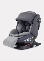 Детское автокресло Rant Nitro Plus  Isofix| Рост детей 40-150 см | Серое| Группа 0-1-2-3 (0 - 36 кг) | С поворотной базой на 360
