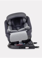 Детское автокресло Rant Nitro Plus  Isofix| Рост детей 40-150 см | Серое| Группа 0-1-2-3 (0 - 36 кг) | С поворотной базой на 360