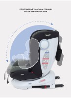 Детское автокресло Rant Drive Isofix для роста 40-150 см | Зеленое | Группа 0-1-2-3 (0 - 36 кг) | С поворотной базой на 360
