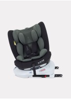 Детское автокресло Rant Drive Isofix для роста 40-150 см | Зеленое | Группа 0-1-2-3 (0 - 36 кг) | С поворотной базой на 360