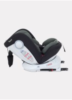 Детское автокресло Rant Drive Isofix для роста 40-150 см | Зеленое | Группа 0-1-2-3 (0 - 36 кг) | С поворотной базой на 360