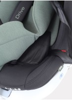 Детское автокресло Rant Drive Isofix для роста 40-150 см | Зеленое | Группа 0-1-2-3 (0 - 36 кг) | С поворотной базой на 360