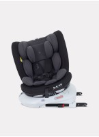 Детское автокресло Rant Drive Isofix для роста 40-150 см | Серое | Группа 0-1-2-3 (0 - 36 кг) | С поворотной базой на 360