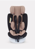 Детское автокресло Rant Drive Isofix для роста 40-150 см | Бежевое | Группа 0-1-2-3 (0 - 36 кг) | С поворотной базой на 360