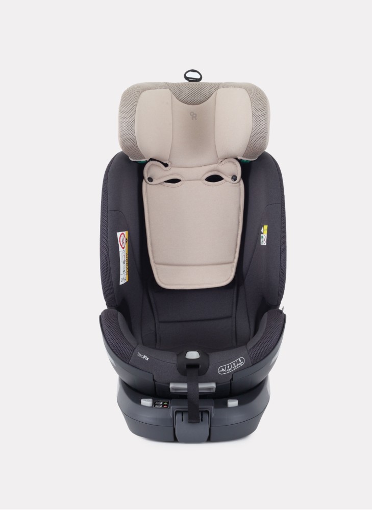 Детское автокресло Rant MultiFix с креплением Isofix | Рост детей 40-150 см | Бежевое | Группа 0-1-2-3 (0 - 36 кг) | С поворотной базой на 360