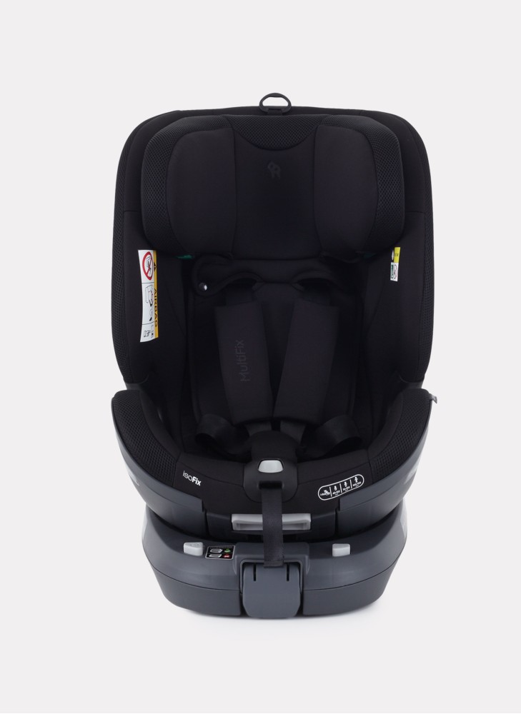 Детское автокресло Rant MultiFix с креплением Isofix | Рост детей 40-150 см | Черное | Группа 0-1-2-3 (0 - 36 кг) | С поворотной базой на 360